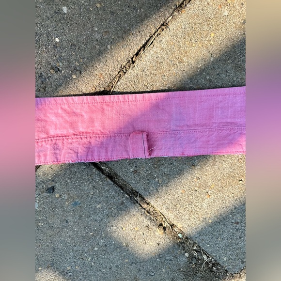 Upcycled - Dog Collar Accessory - Pink Rainbow Patch - one of a Kind - Dress up - Picture 2 of 9